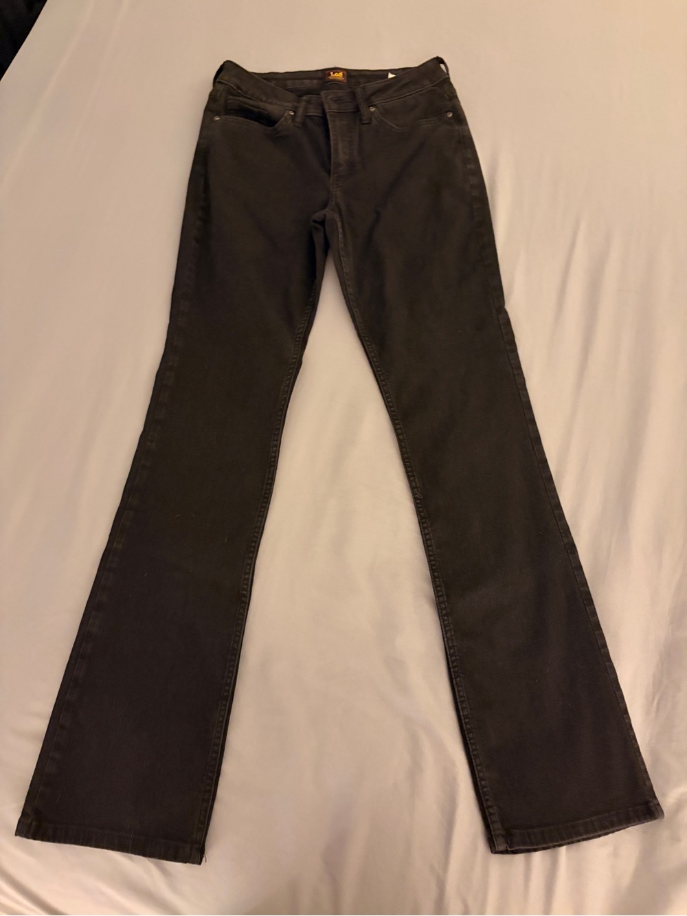 Lee Women's Black Flare Jeans